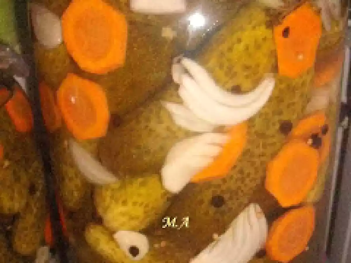 CASTRAVETI MARINATI CU OTET(bulgaresti) - poza 3