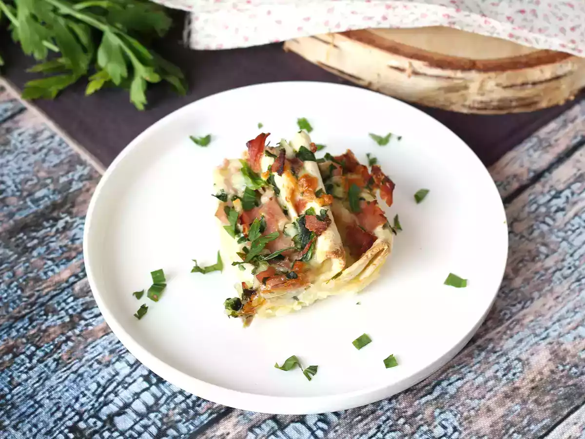 Ce să faci cu tortilla, șuncă presată, spanac și mozzarella? - poza 4