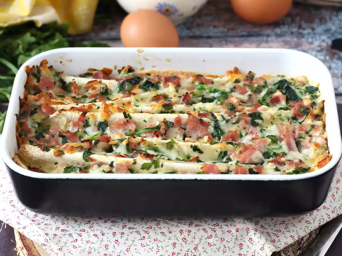 Ce să faci cu tortilla, șuncă presată, spanac și mozzarella? - poza 7