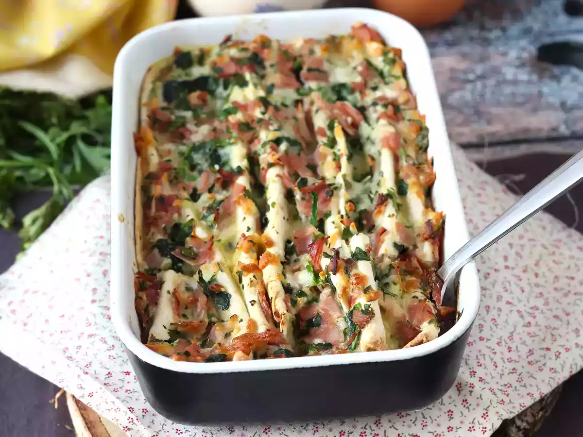 Ce să faci cu tortilla, șuncă presată, spanac și mozzarella? - poza 8