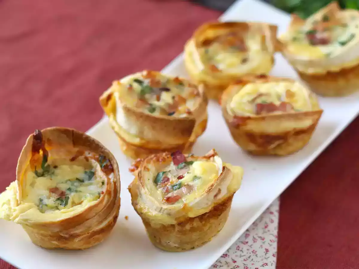 Ce să faci Quiche-uri ușoare și economice cu tortilla! - poza 2