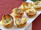 Ce să faci Quiche-uri ușoare și economice cu tortilla!, poza 1
