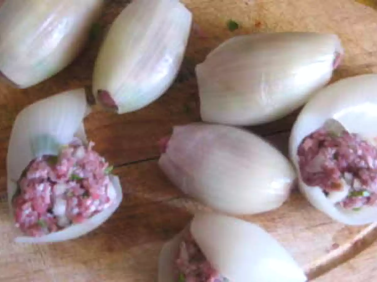 Ceapa umpluta pe salata de linte - poza 2