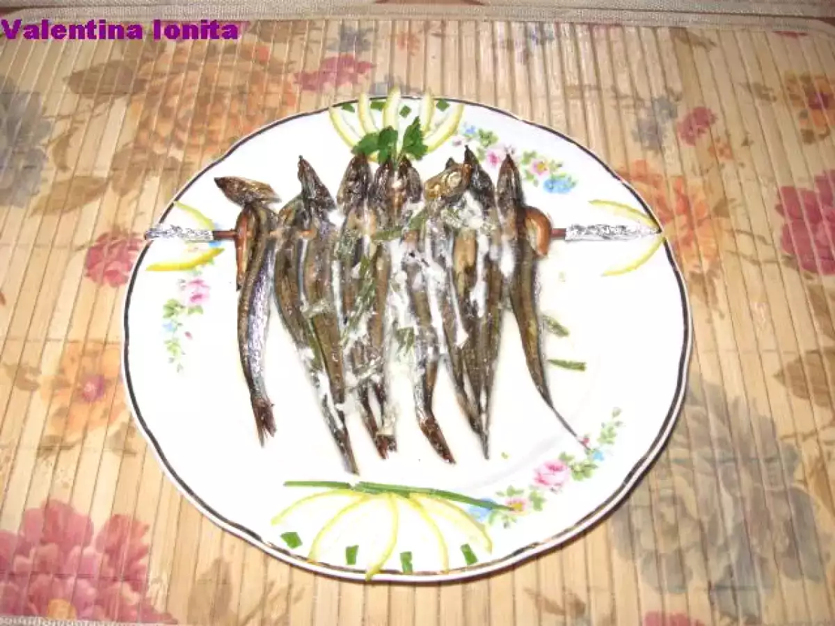 Ceatal la grill (gratar) cu sos alb - poza 7