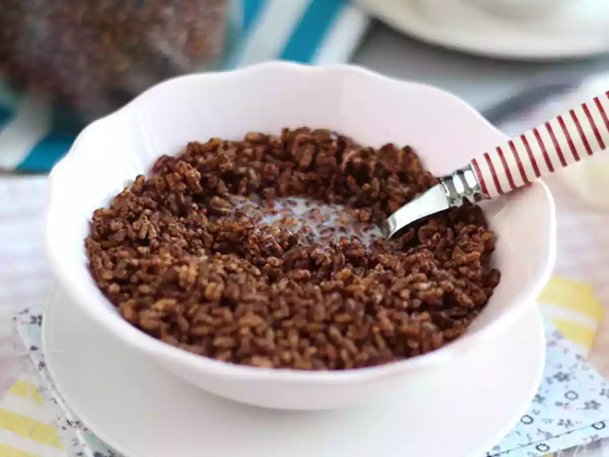 Cereale de orez expandat cu ciocolata - poza 2
