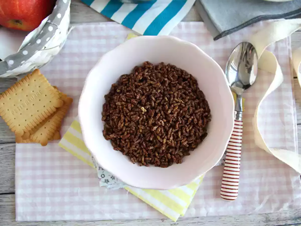 Cereale de orez expandat cu ciocolata - poza 6