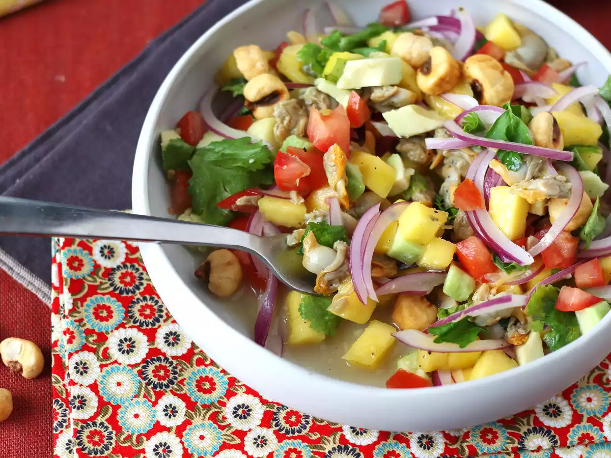 Ceviche cu scoici la conservă - poza 2