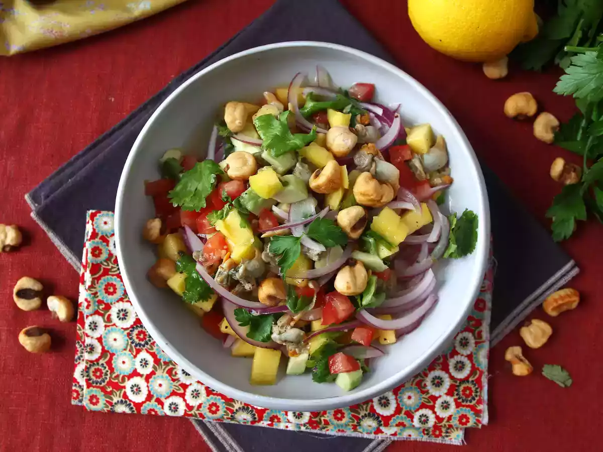 Ceviche cu scoici la conservă - poza 5