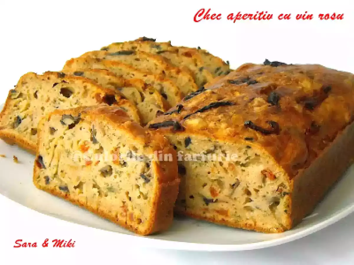 Chec aperitiv cu vin rosu - poza 2