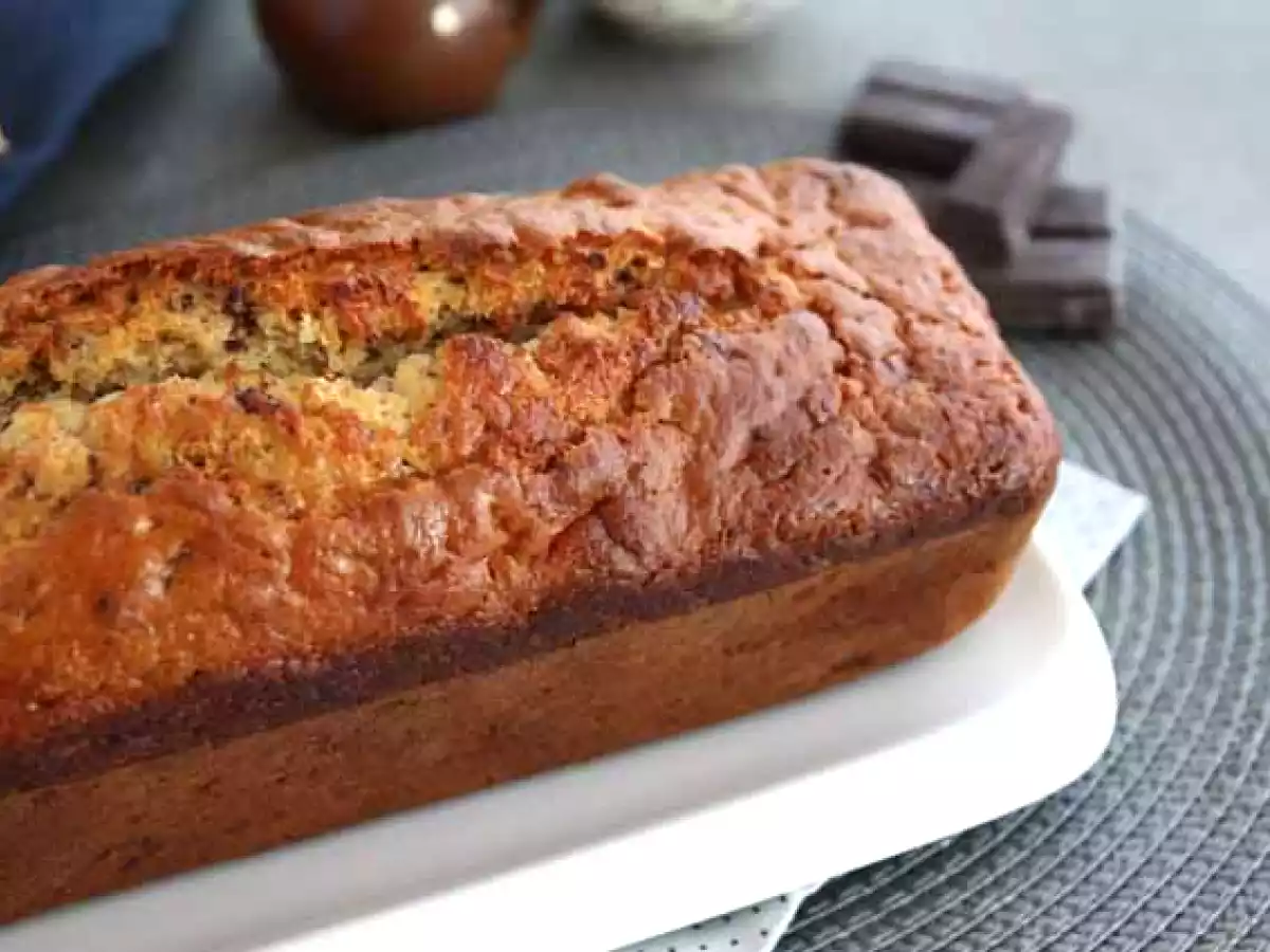 Chec banane / ciocolata - super pufos! - poza 2