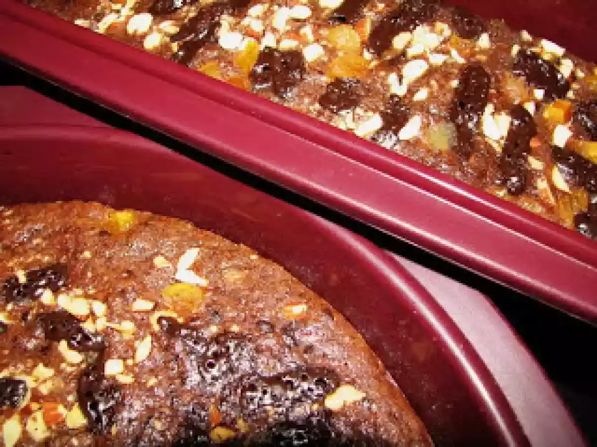 CHEC CU BANANE SI FRUCTE CONFIATE - poza 2