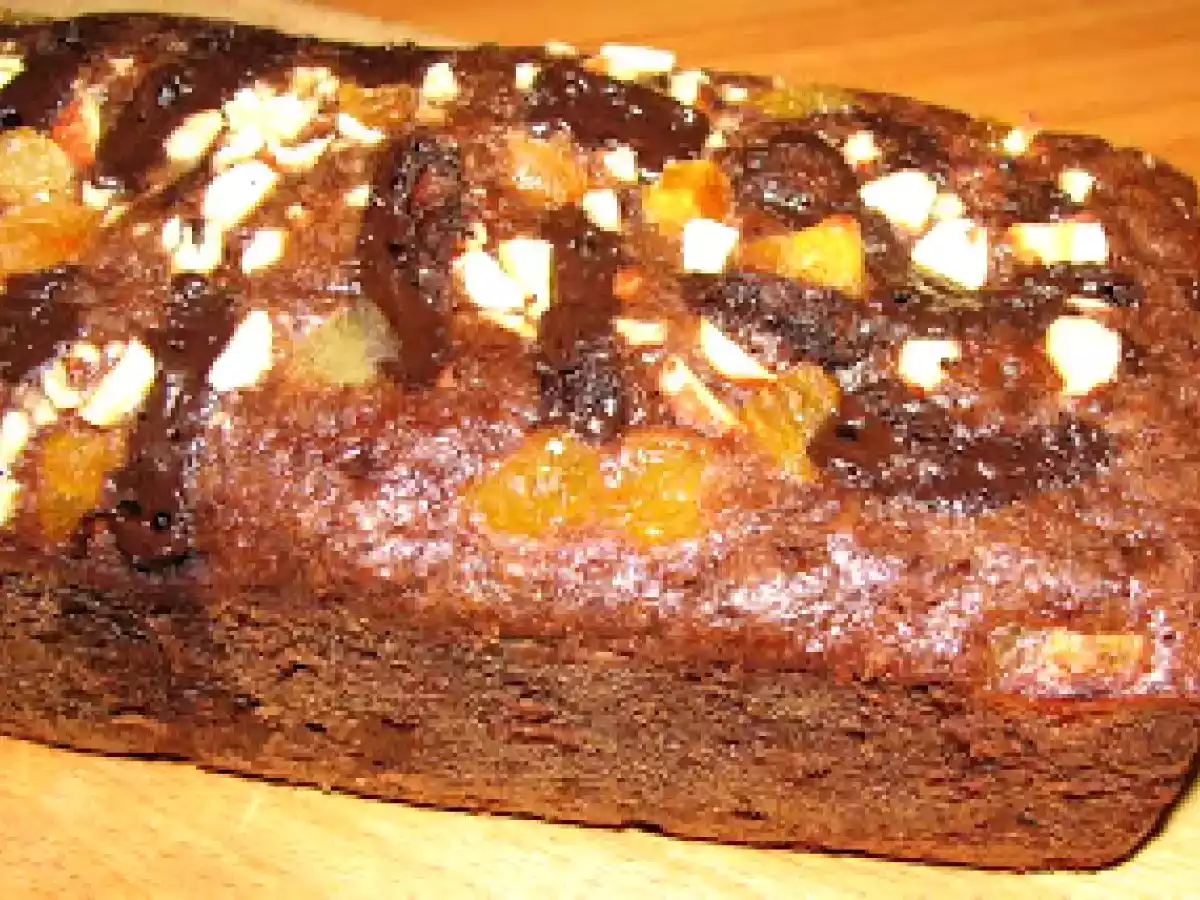 CHEC CU BANANE SI FRUCTE CONFIATE - poza 4