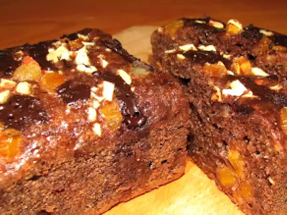 CHEC CU BANANE SI FRUCTE CONFIATE - poza 5