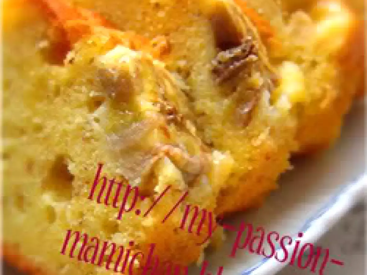 Chec cu banane si scortisoara