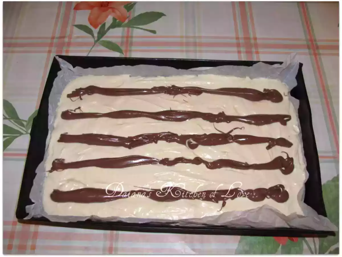 Chec cu crema de alune si ciocolata - poza 2