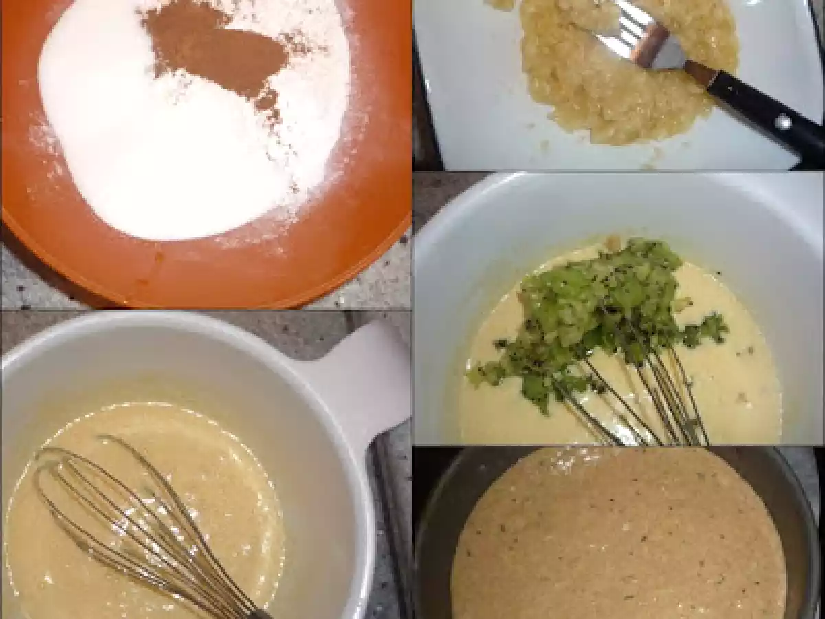 CHEC CU KIWI SI BANANA/BANANA AND KIWI BREAD/TORTA CON BANANA E KIWI - poza 2