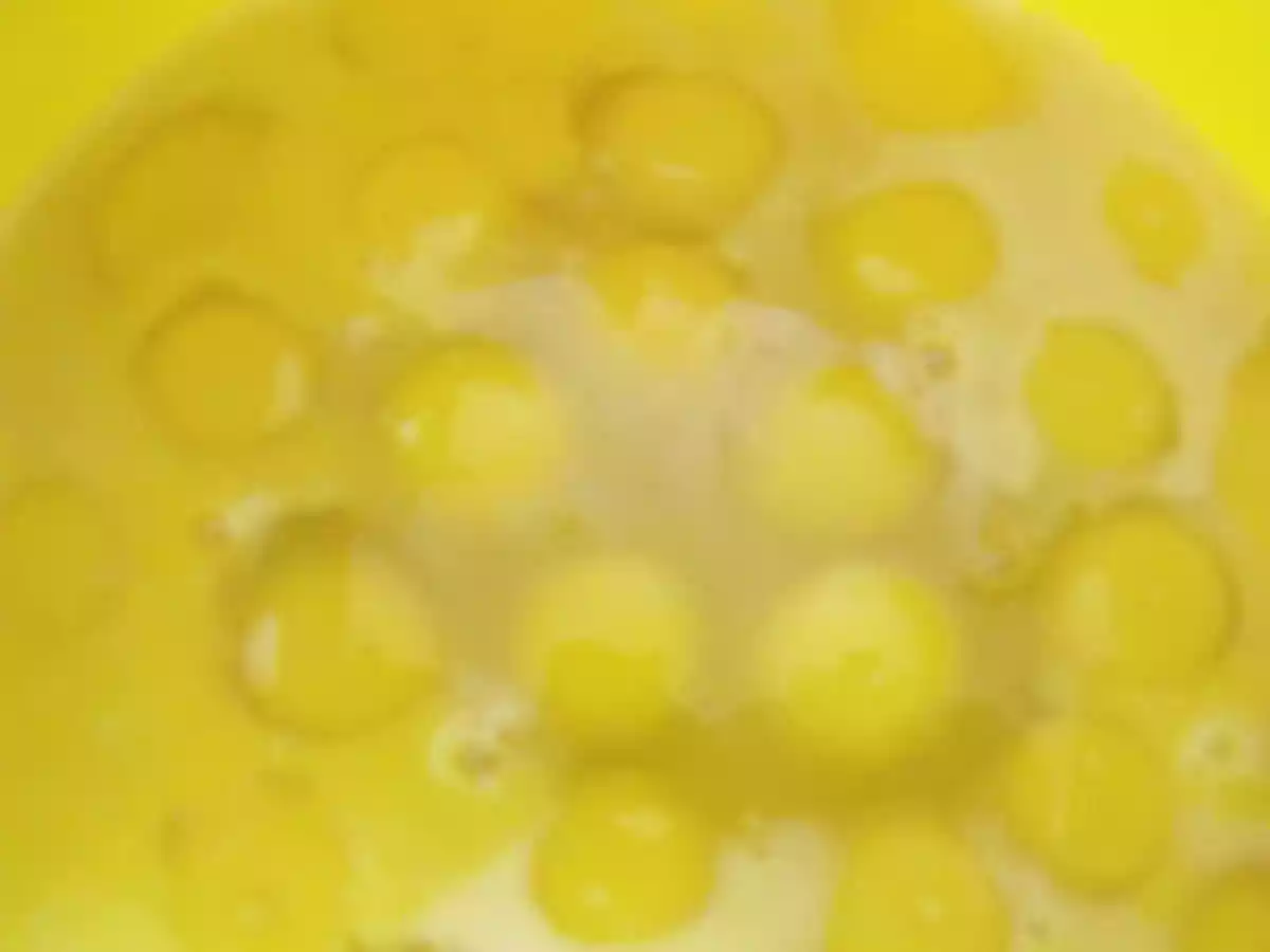 Chec cu pudra de roscove si oua de prepelita - poza 3