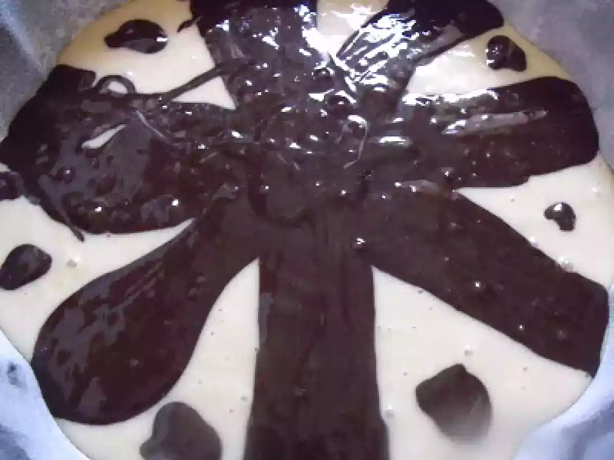 Chec cu pudra de roscove si oua de prepelita - poza 5