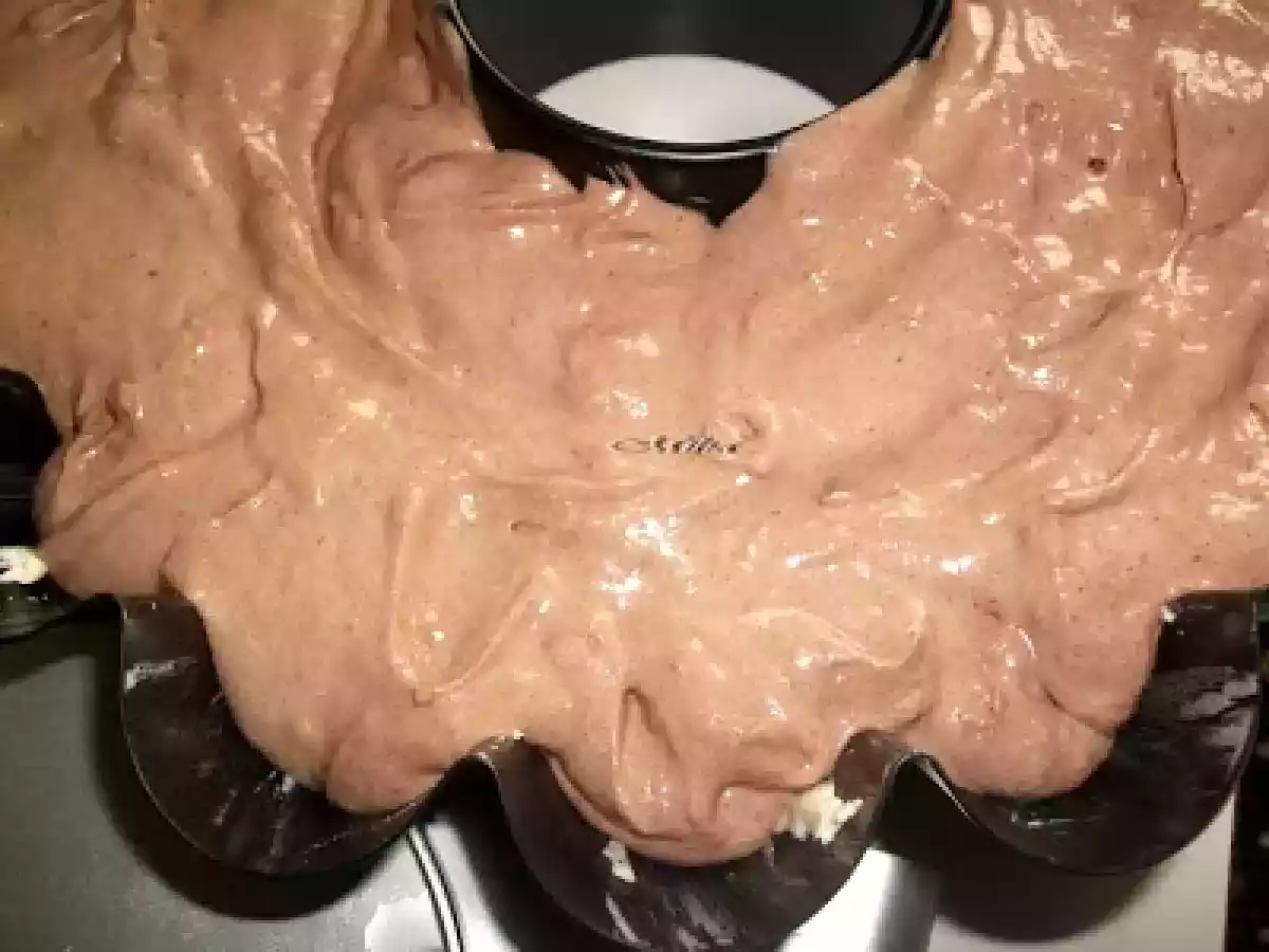 Chec cu smantana si ciocolata - poza 3