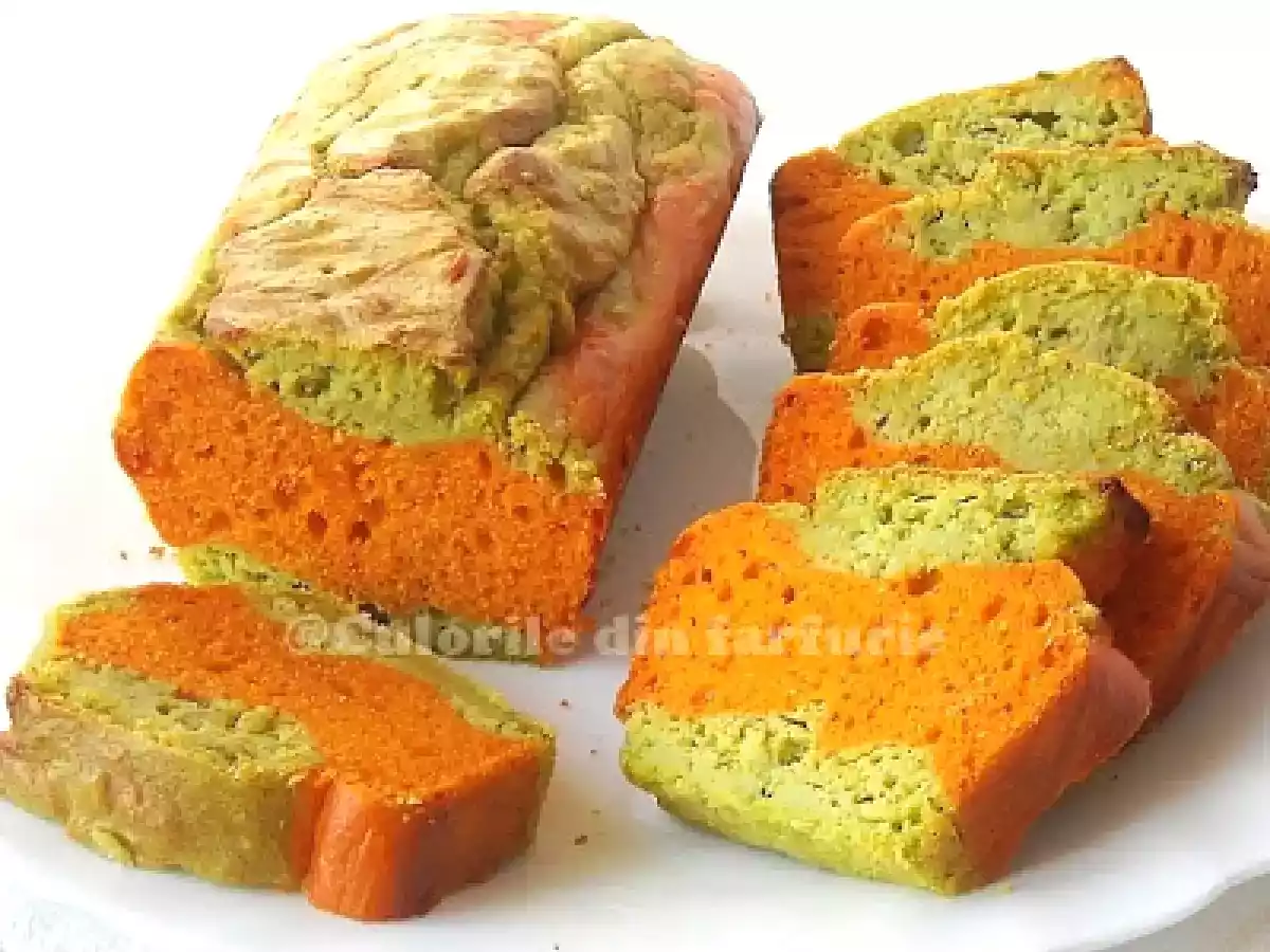 Chec marmorat cu avocado si rosii - poza 2