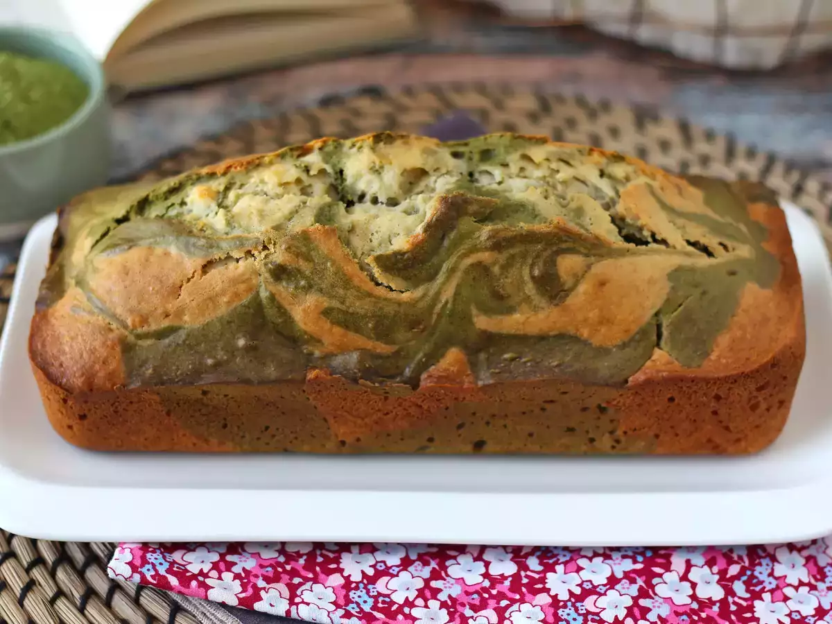 Chec marmorat cu ceai matcha - poza 2