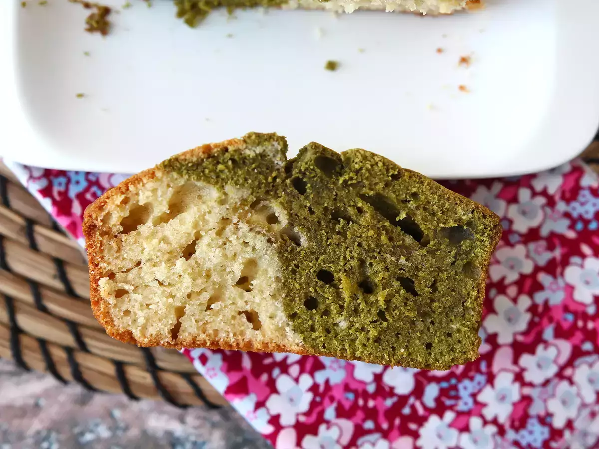 Chec marmorat cu ceai matcha - poza 3