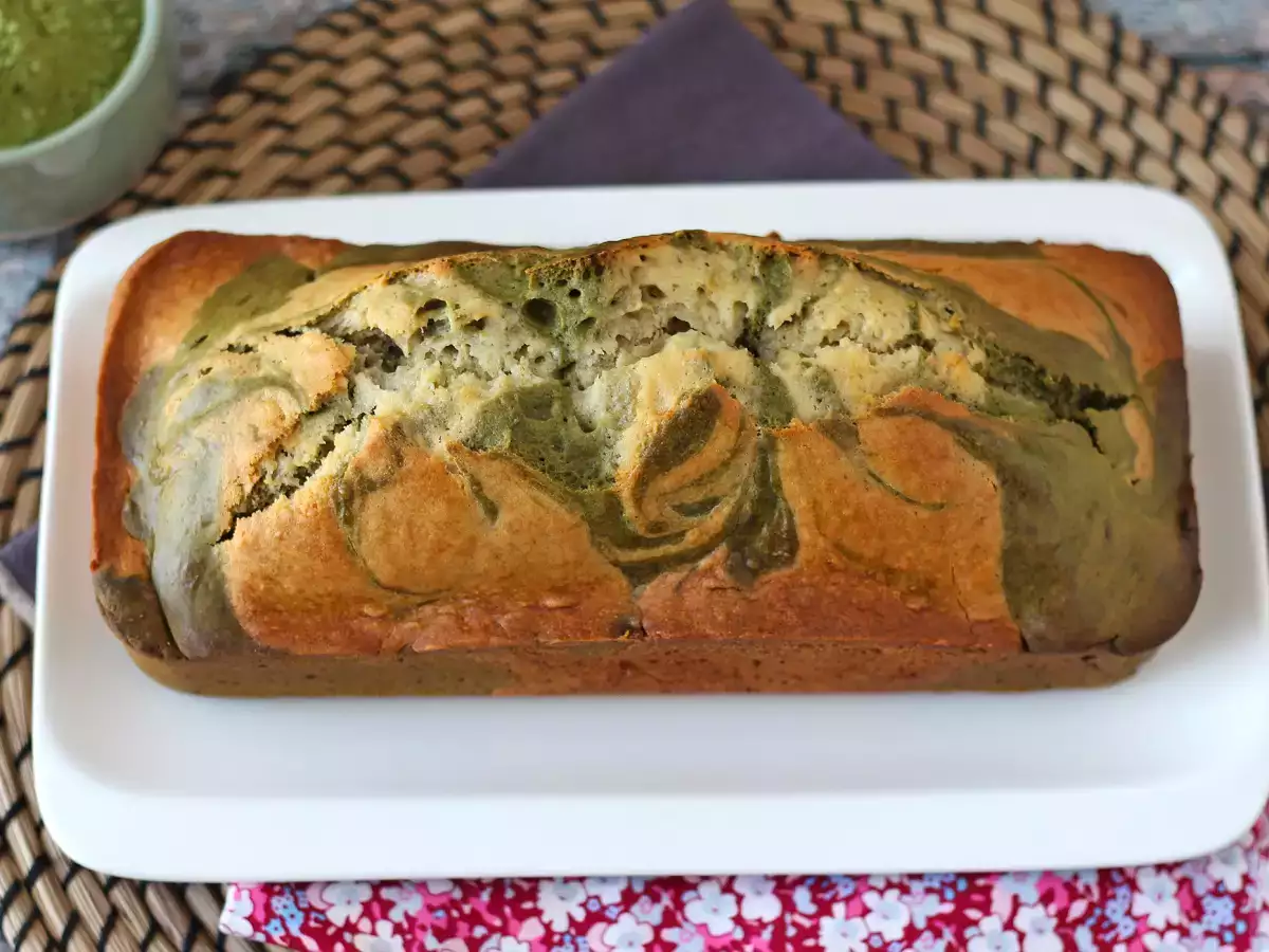 Chec marmorat cu ceai matcha - poza 4