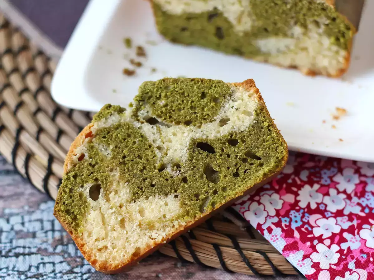 Chec marmorat cu ceai matcha - poza 5