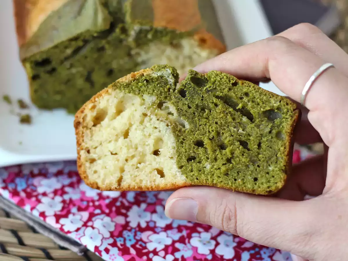 Chec marmorat cu ceai matcha - poza 7
