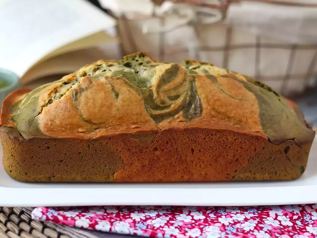 Chec marmorat cu ceai matcha - poza 8