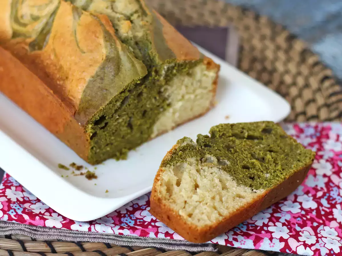 Chec marmorat cu ceai matcha - poza 9