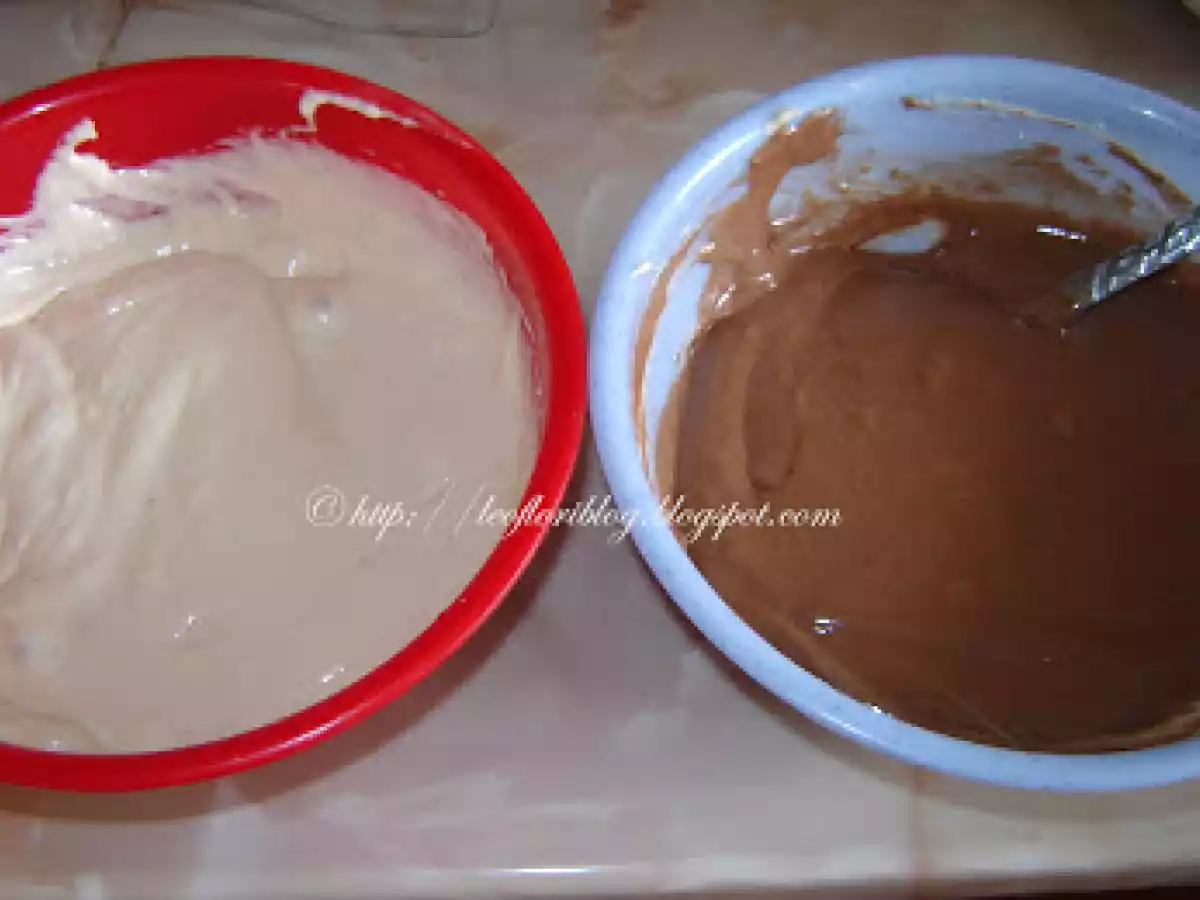 Chec Zebra / Zebra cake - poza 3