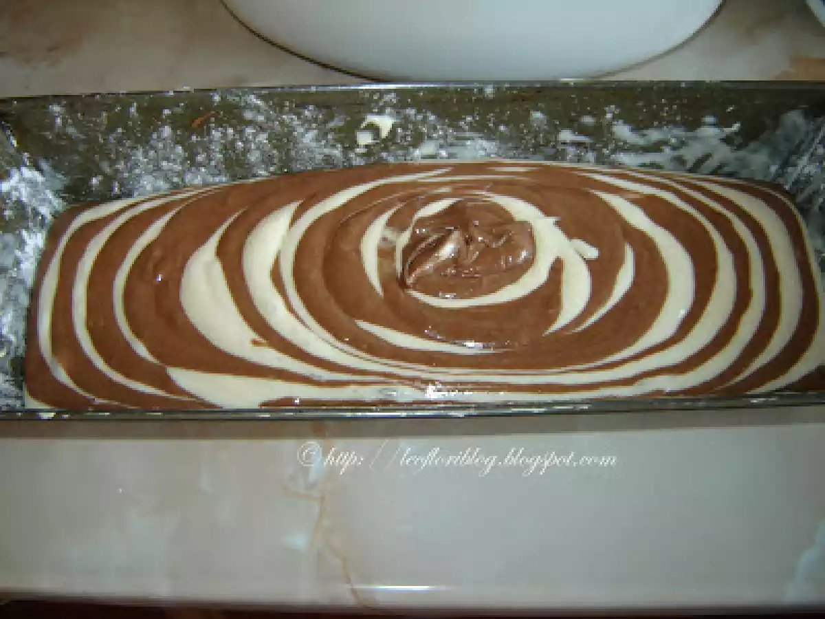 Chec Zebra / Zebra cake - poza 4