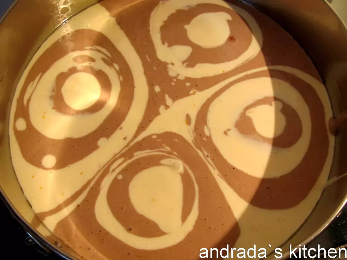 Cheese cake cu ciocolata si portocale - poza 2