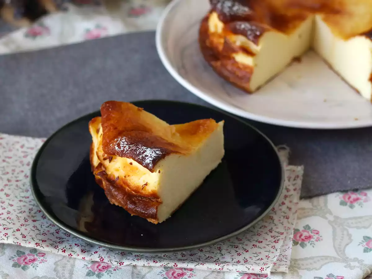 Cheesecake basque - poza 2