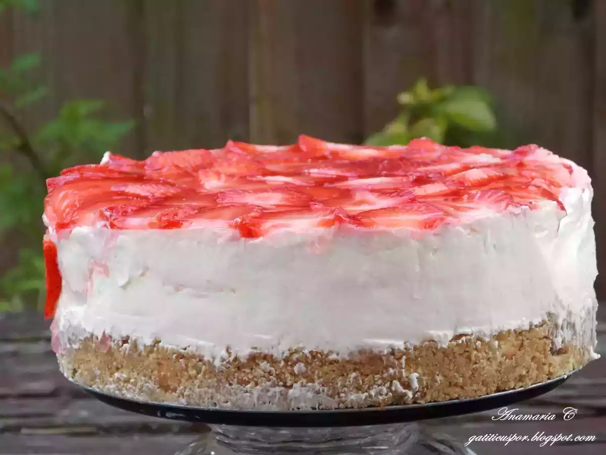 Cheesecake Cu Capsune In 3 Pasi Simpli - poza 4