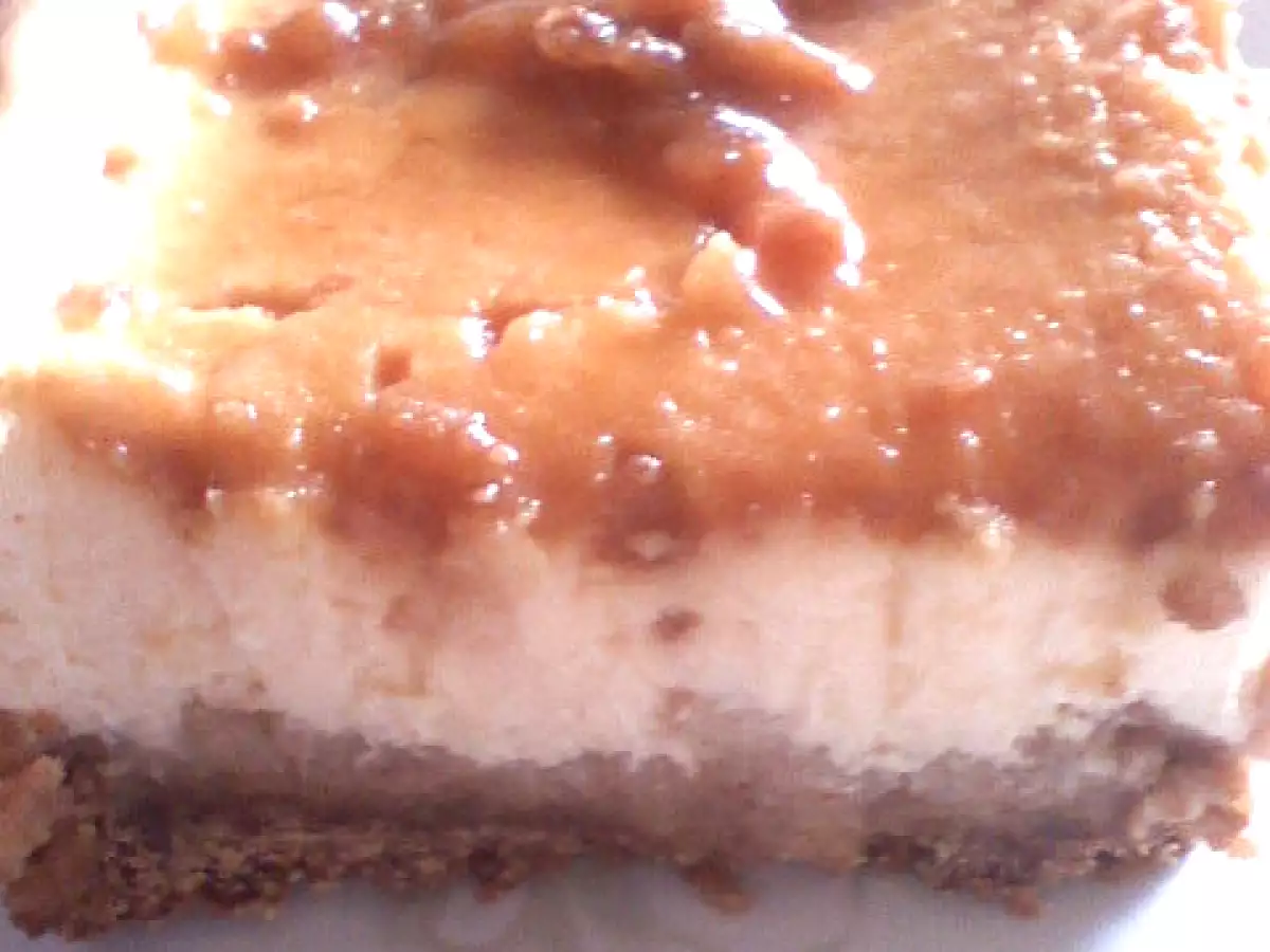 Cheesecake cu caramel - poza 3
