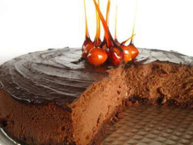 Cheesecake cu ciocolata si alune de padure - poza 5