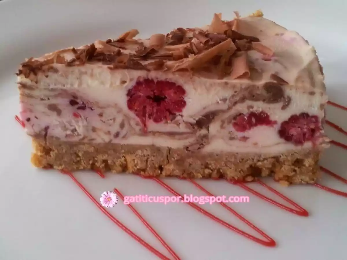 Cheesecake Cu Ciocolata Si Zmeura
