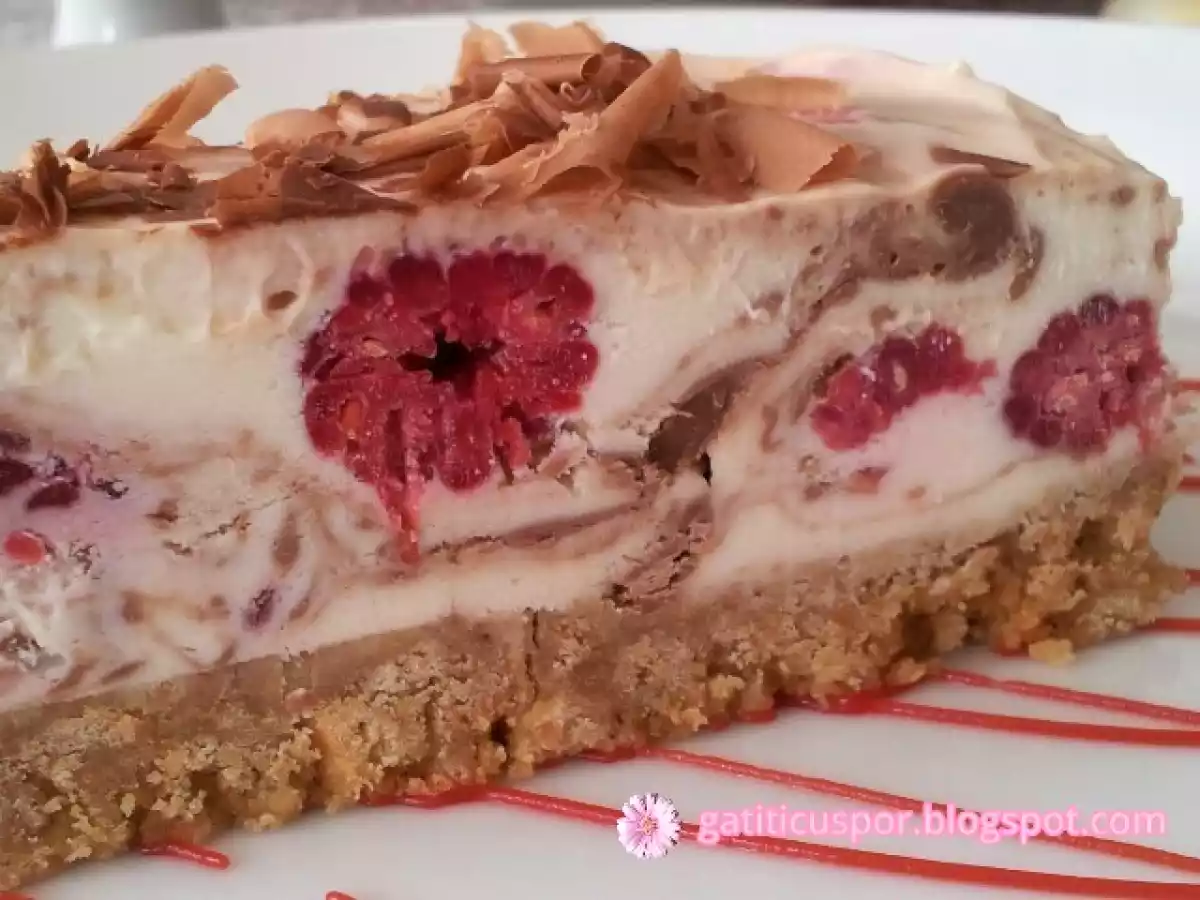 Cheesecake Cu Ciocolata Si Zmeura - poza 2