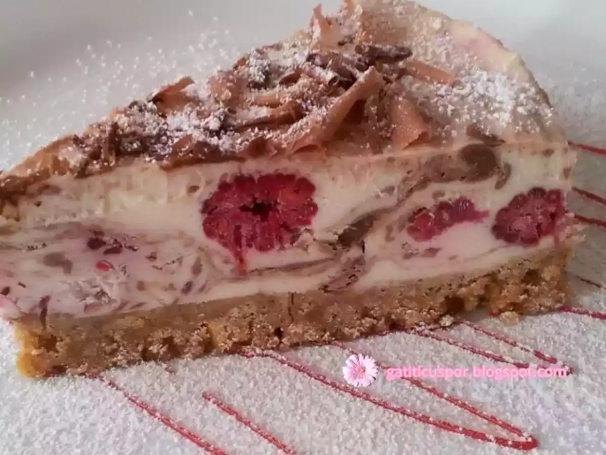 Cheesecake Cu Ciocolata Si Zmeura - poza 3