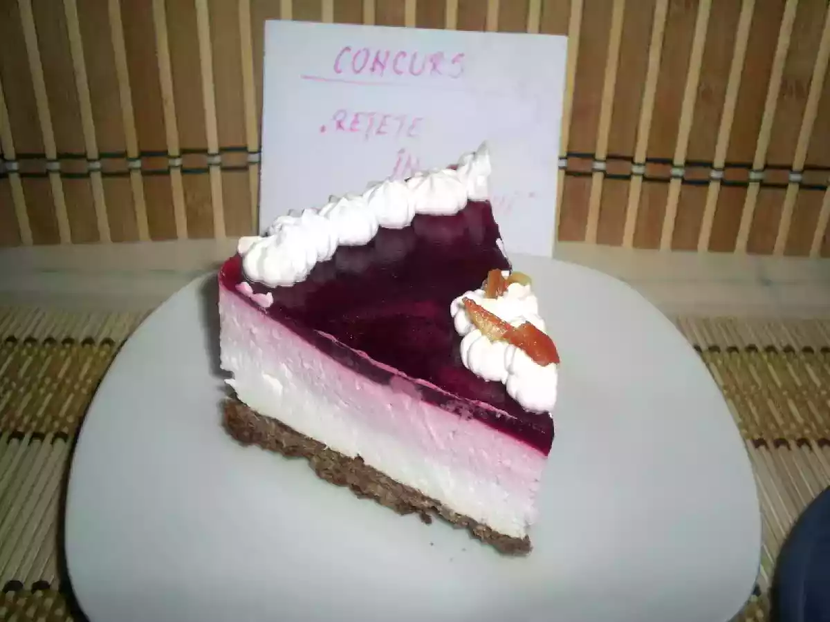 Cheesecake cu frute de padure - poza 4