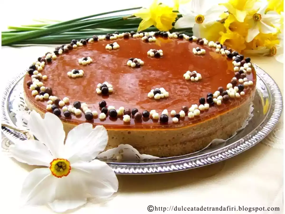 Cheesecake cu lichior de cafea