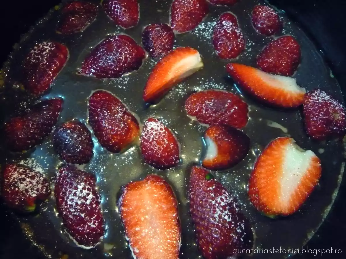 Cheesecake cu migdale si capsuni - poza 4