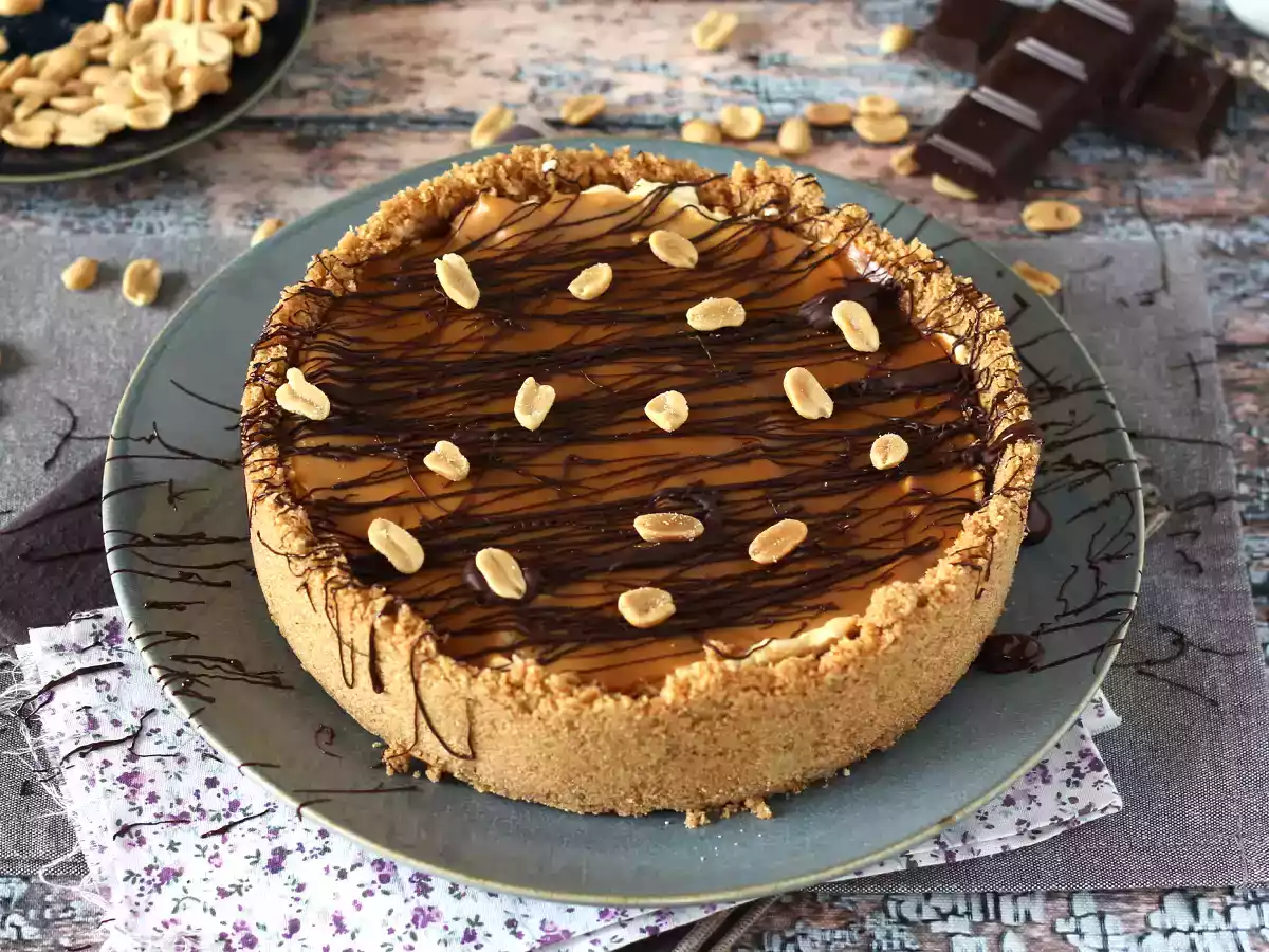Cheesecake cu Snickers - poza 5