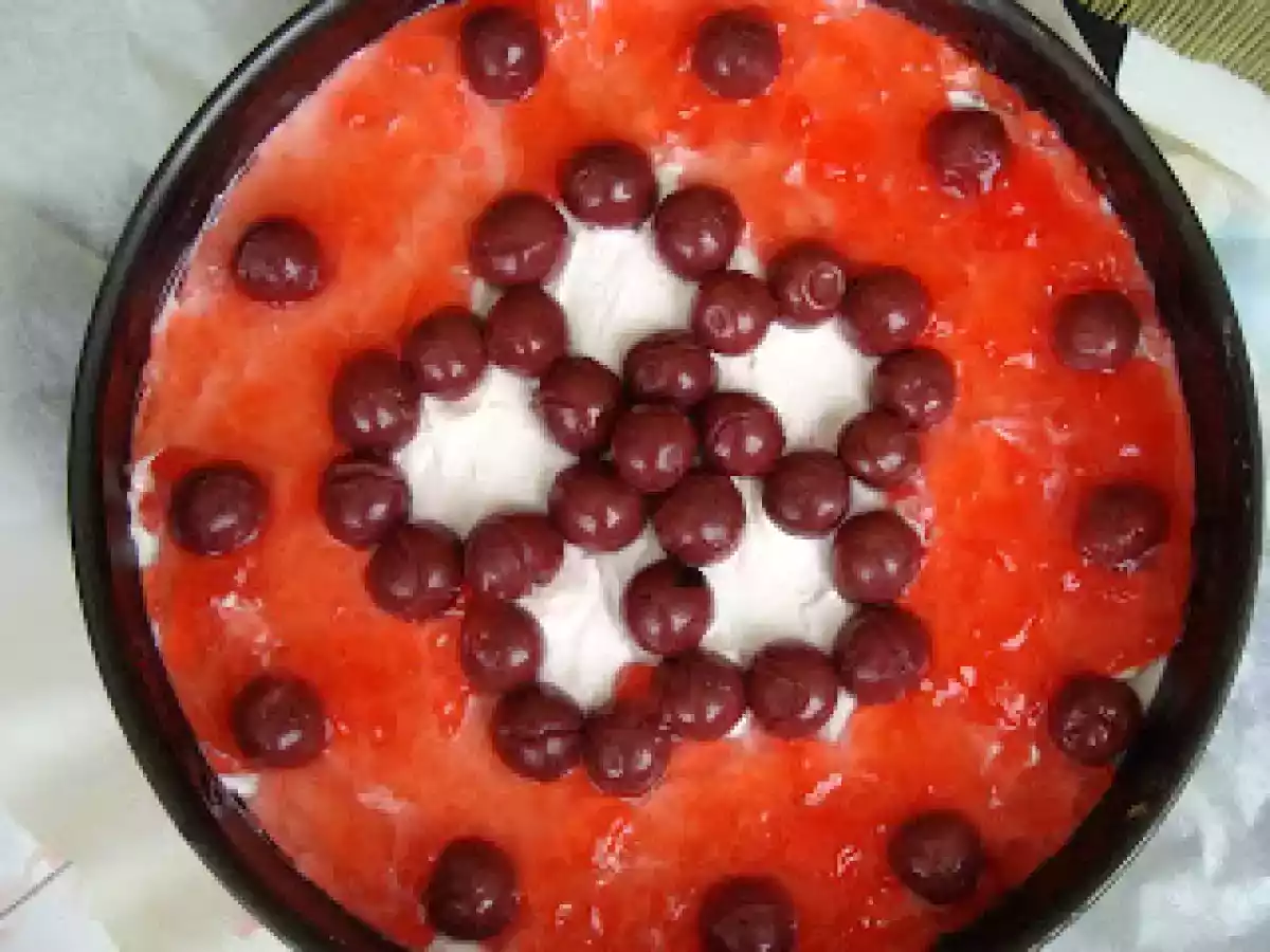 Cheesecake cu visine - poza 8