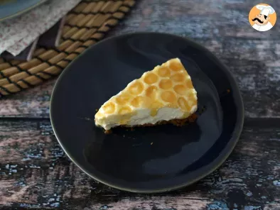 Cheesecake fără coacere cu lămâie și miere, poza 2