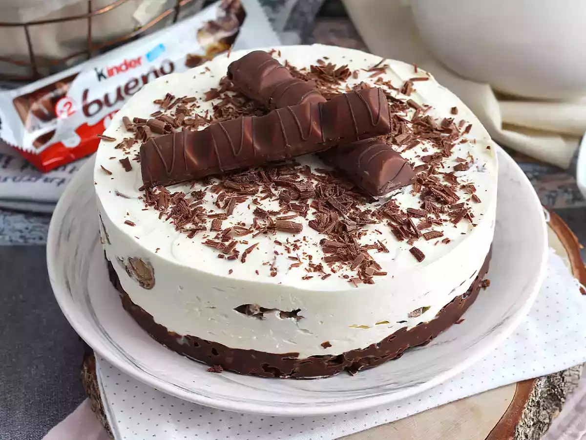 Cheesecake Kinder Bueno