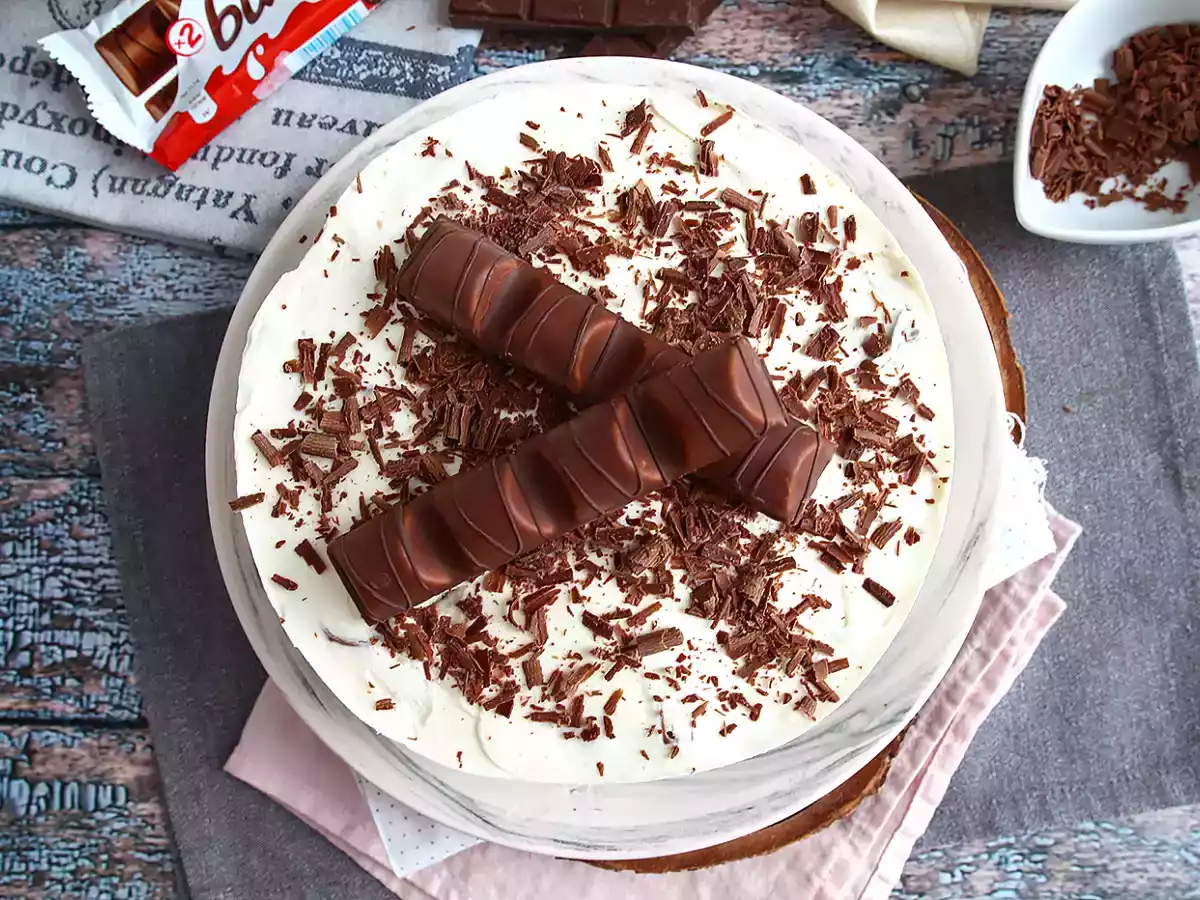 Cheesecake Kinder Bueno - poza 2