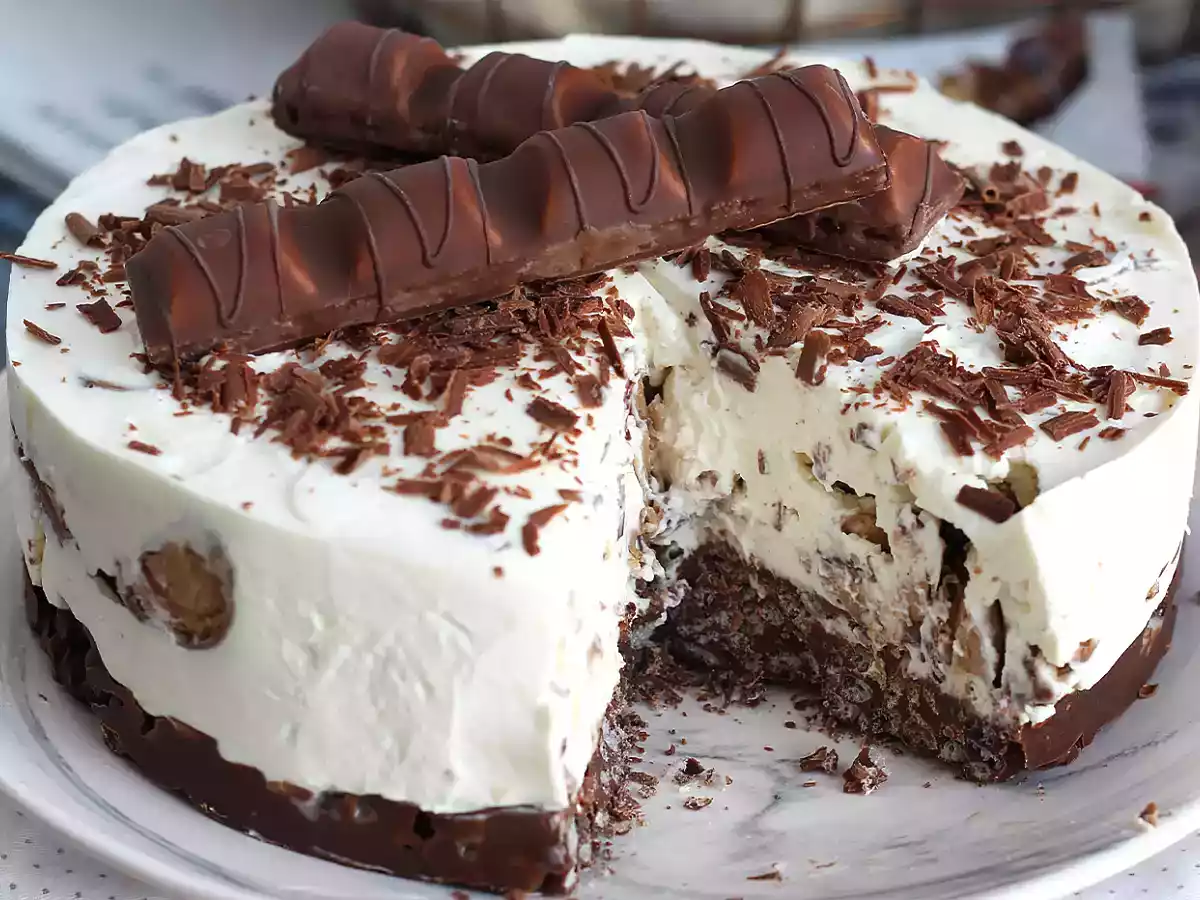 Cheesecake Kinder Bueno - poza 3